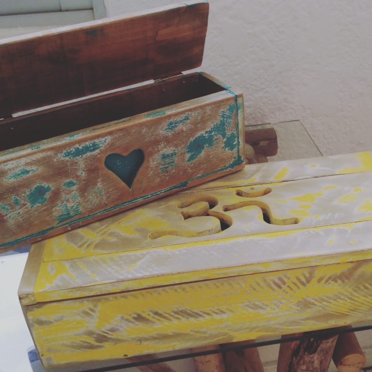 Lire la suite à propos de l’article Boites à bijoux, à trésor, à merdouilles, à thé…
