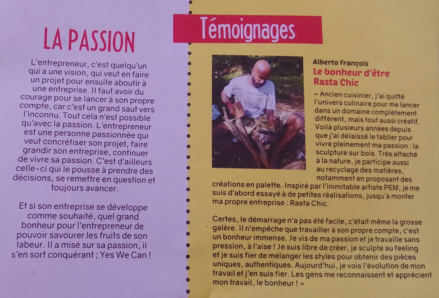 You are currently viewing Rasta Chic nous parle de l’entreprenariat